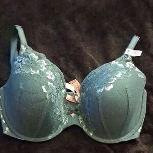 Victoria's Secret Lace Underwire Bra - Teal